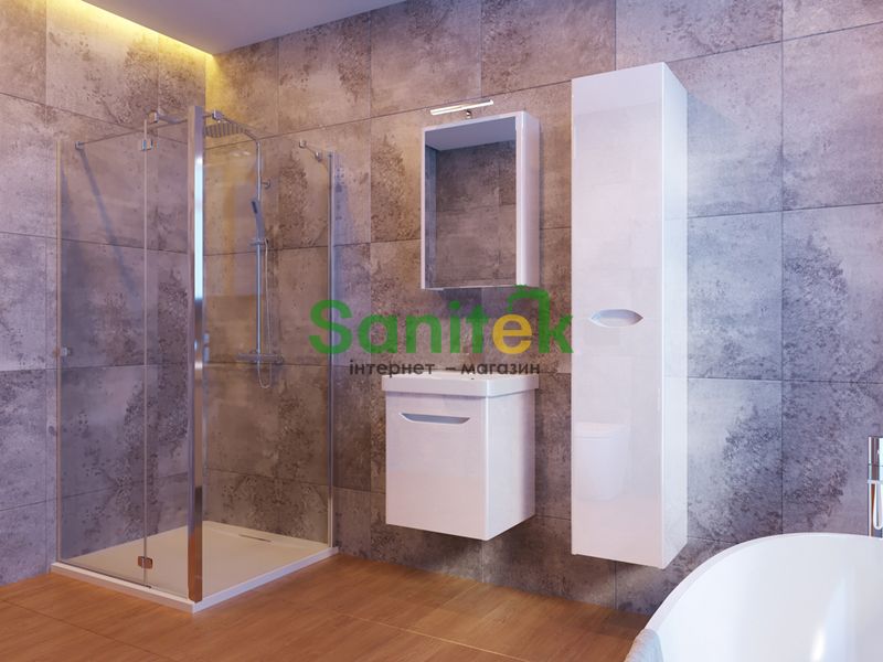Дзеркало для ванної кімнати Ювента Livorno LvrMC-50 (біле) 327185 фото