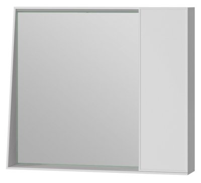Зеркало для ванной комнаты Ювента Manhattan MnhMC-80 (белое) 490499 фото