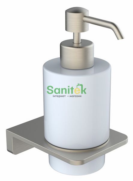 Дозатор для жидкого мыла Volle Solo 2510.230102 (матовый никель) 688623 фото