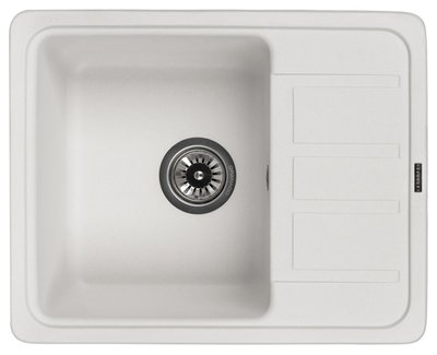 Гранітна мийка Granado Alanis (white) 371799 фото