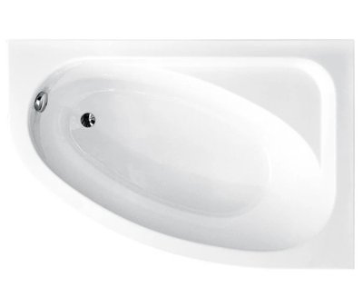 Ванна акриловая Besco Cornea 150x100 (WAC-150-NP) без ножек, правая 371333 фото