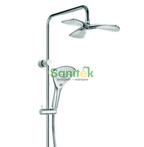 Душова система Kludi Fizz Dual Shower System 6709305-00 (хром) 118950 фото