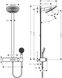 Душевая система Hansgrohe Pulsify S Showerpipe 260 2jet 24240670 с термостатом (чёрный матовый) 436127 фото 2