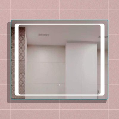 Зеркало для ванной комнаты Nautilus Integra 100 (INTEGRA 1000х800 Mr-S) с LED подсветкой 829465 фото